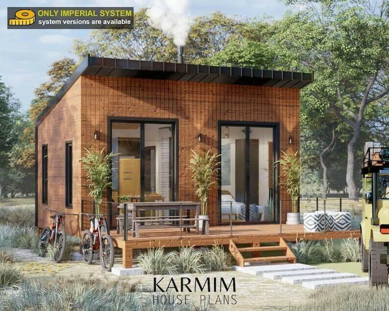 1 bedroom tiny house plans