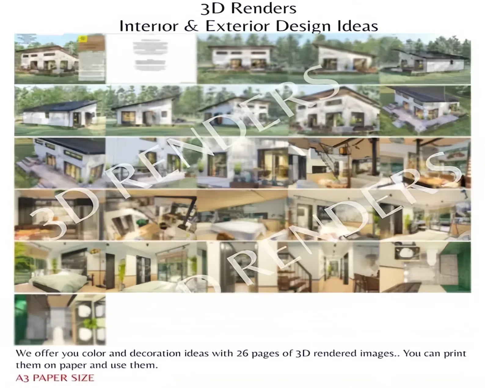 3 Bedroom Cabin Plans