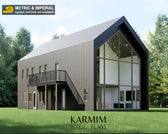 four bedroom barndominium floor plans