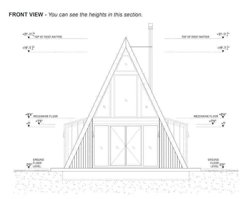 large a frame house plans