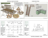 small a frame cabin floor plans