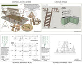 1 bedroom a frame plans