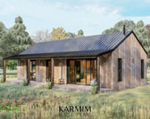 2 bedroom barndominium floor plans