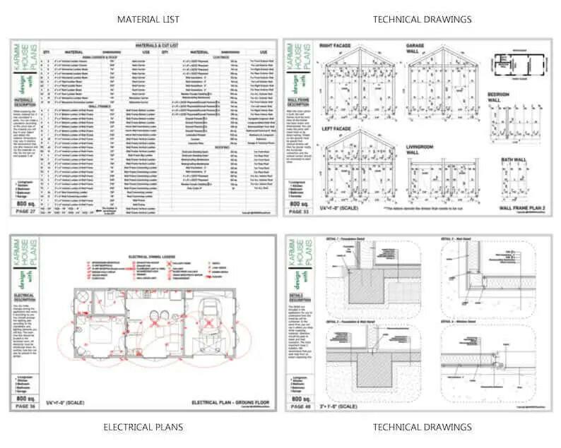 garagedominium plans