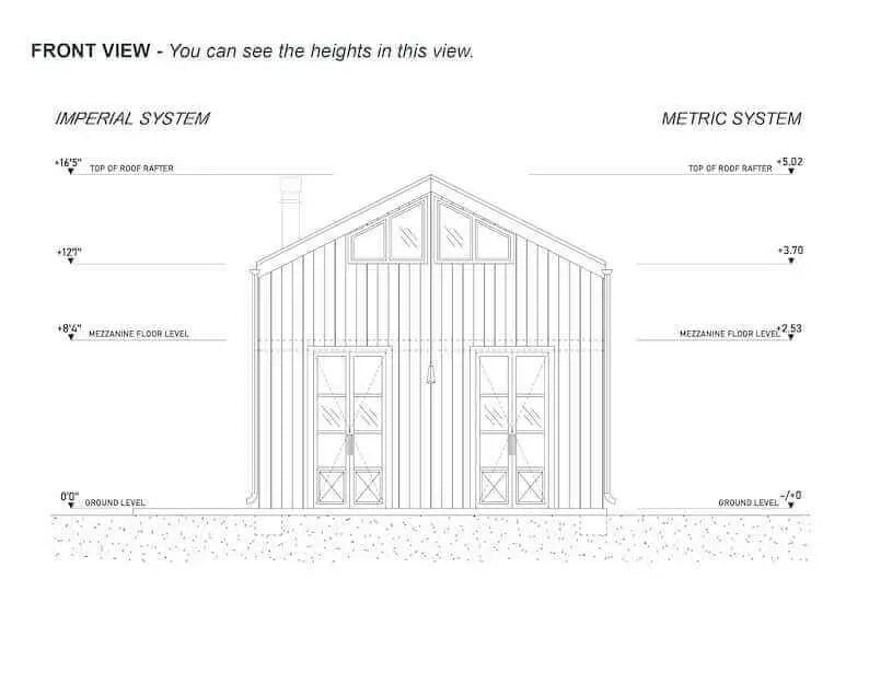 garagedominium plans with loft