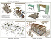 garagedominium plans with loft