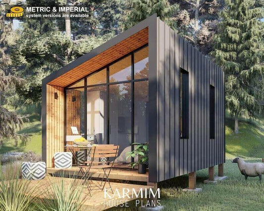 1 bedroom cabin floor plans