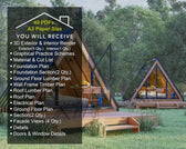 Small A-Frame Architectural Plans