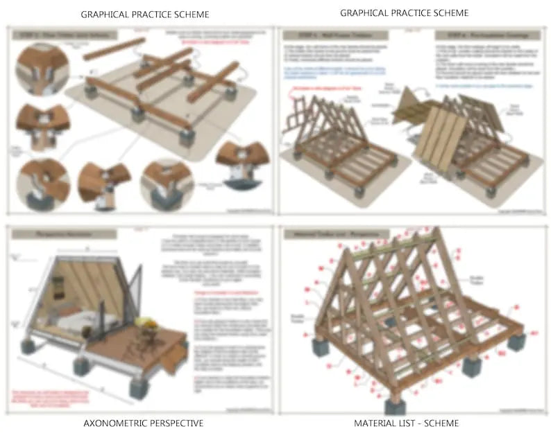 Small A-Frame Architectural Plans