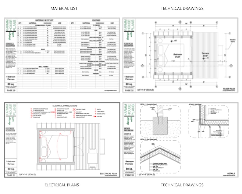 small a frame house  plans