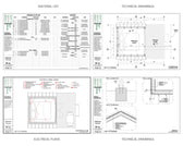 small a frame house  plans