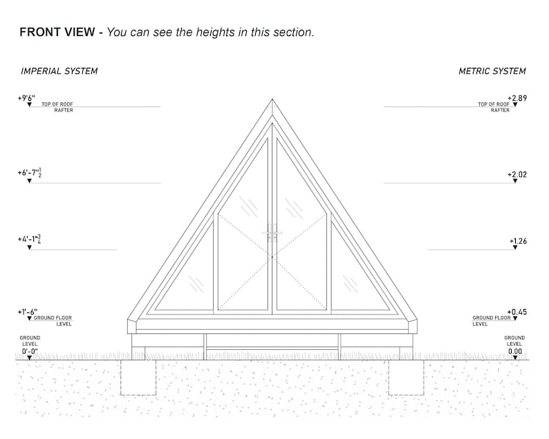 small a frame house  plans