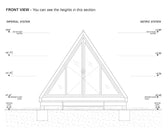 Small A-Frame Architectural Plans