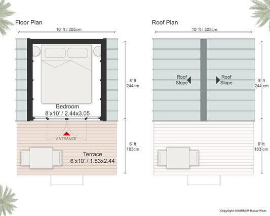 small a frame house  plans