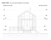 12x20 Log Cabin Floor Plan