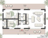 2 Bedroom Barndominium House Plans