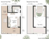 12 x 20 cabin floor plans