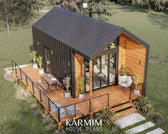 12 x 20 cabin floor plans