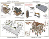 modern cabin with loft plans