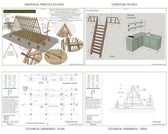 one bedroom a frame house plans