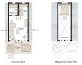 one bedroom a frame house plans