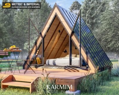 Tiny A Frame Floor Plans